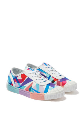 Multicolour Sneakers in Canvas